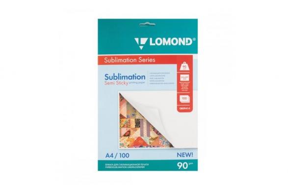 Сублимационная бумага Lomond Sublimation A4 (100g) 100 листов, липкая (809414)