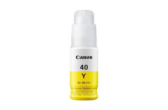 Оригинальные чернила для Canon GI-40 Yellow (70 мл)