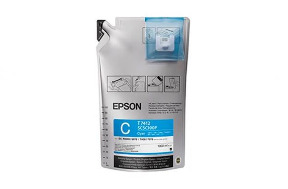 Сублимационные чернила Epson Cyan для Epson SureColor SC-F9300 1000 мл